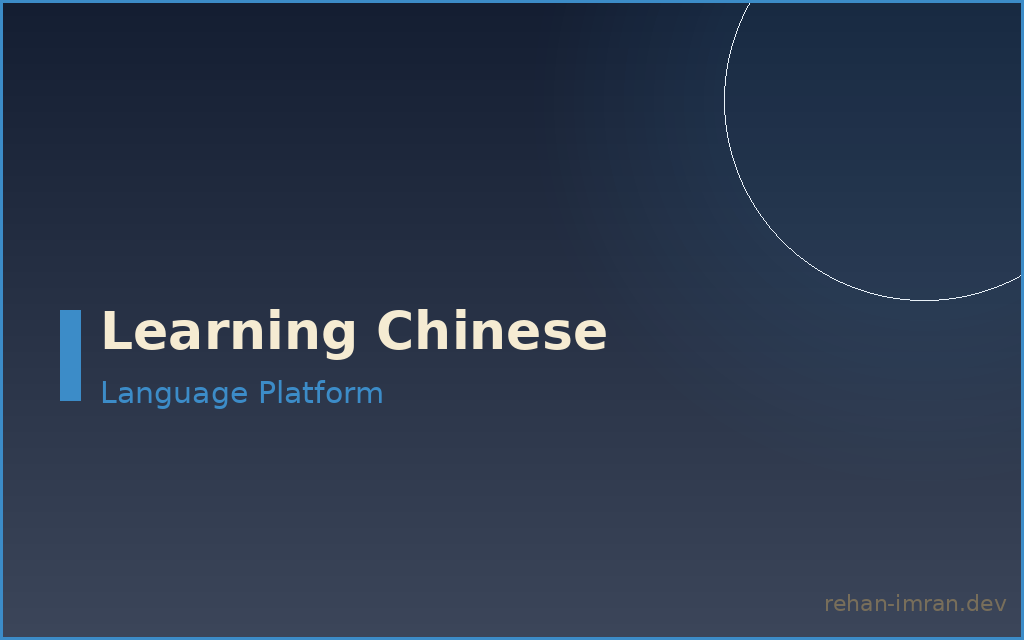Learning Chinese Platform preview